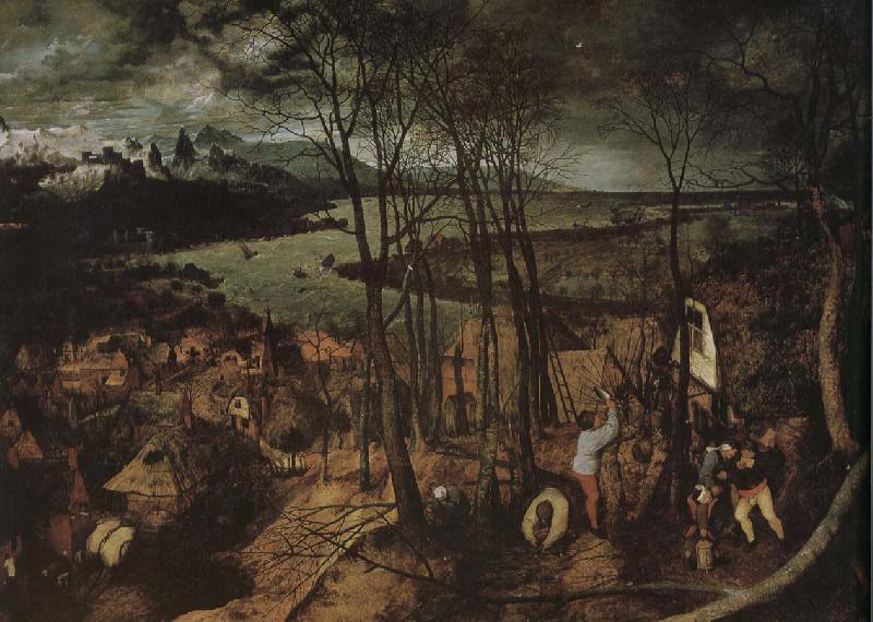 Pieter Bruegel Dark Day oil painting picture